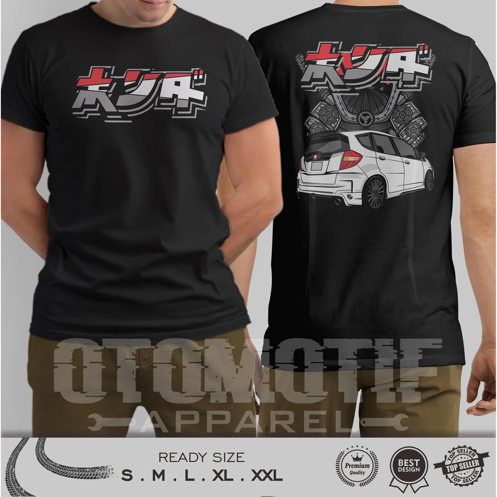 เสื้อยืด Honda Jazz Ge8 Japanese Racinglook Series 060