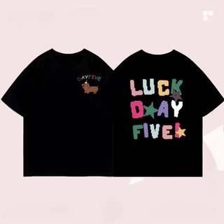 (จัดส่งภายใน 24 ชั่วโมง)BOOM Shopee 🐶 เสื้อยืด oversize ลายการ์ตูนหมาน่ารักพร้อมตัวอักษรสำหรับผู้หญิง คอตตอนแท้ S-XXXL