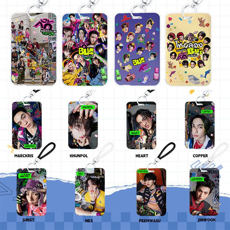 เพราะคุณ I Shine BUS No-statusStatus AA PEEMWASU THAI NEX Lanyards Card HOLDER