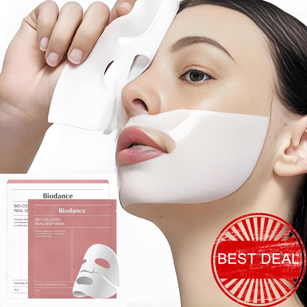 Collagen Real Deep Mask Overnight Mask Hydrating Facial Mask M9h4