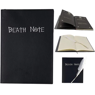 สมุดโน้ต death note เดธโน้ต พร้อมปากกาขนนก ขนาด20.7*14.7CM