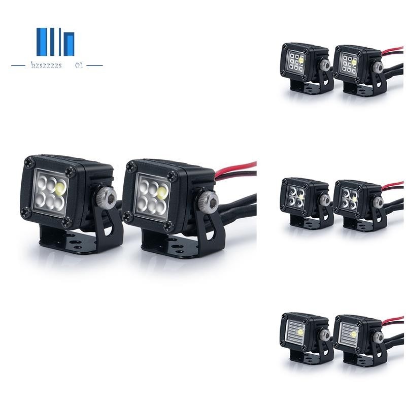 『hzszzzzs01』ไฟสปอตไลท์ Led สําหรับรถไต่หินบังคับ 1/10 TRX4 Axial SCX10 90046 Wraith RR10 VS4-10 Redcat Gen8