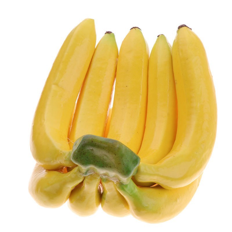 [ROYALLADY029] ผลไม้ปลอม กล้วยปลอม พลาสติก เสมือนจริง สําหรับตกแต่งปาร์ตี้
