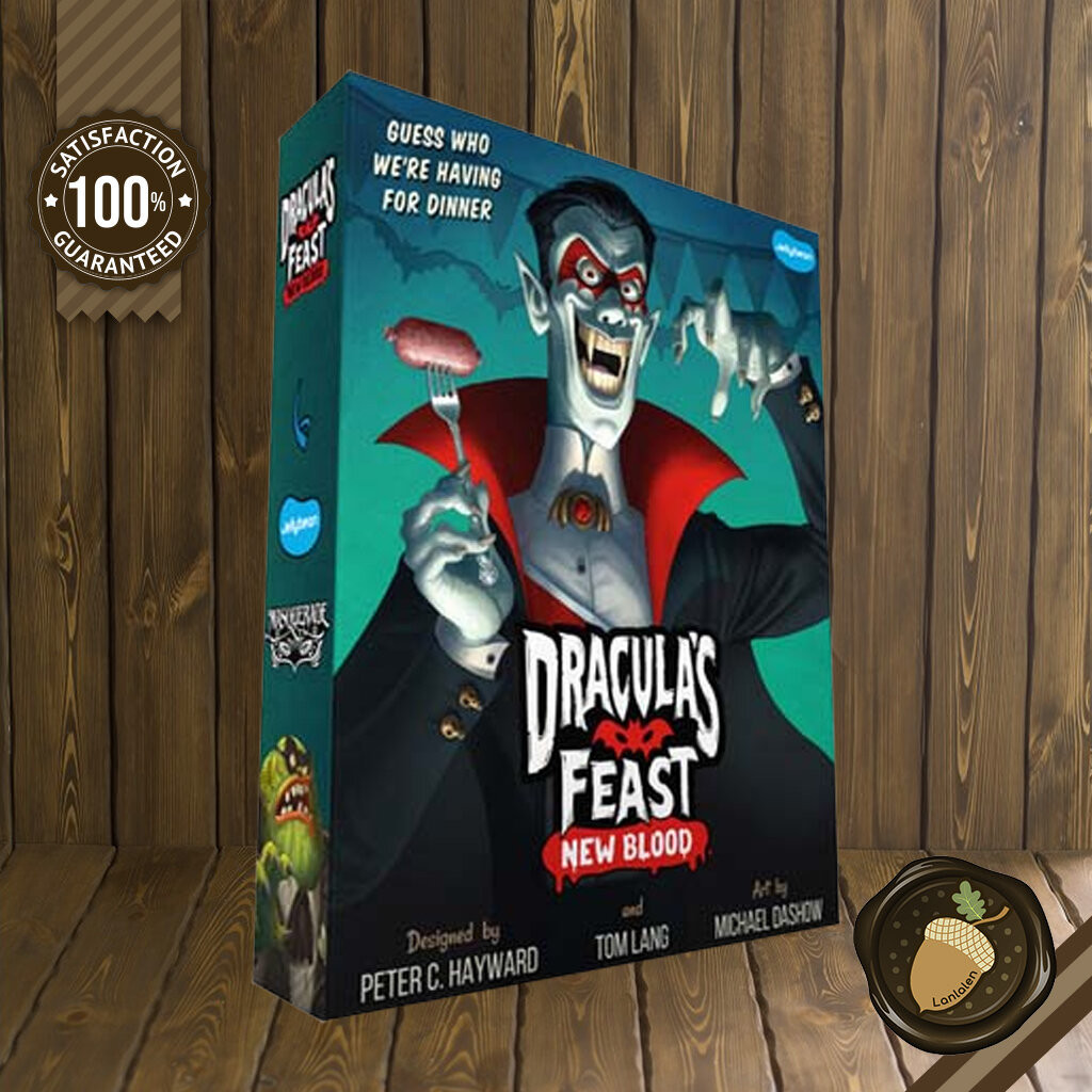 Dracula's Feast: New Blood บอร์ดเกมแท้ คู่มือภาษาอังกฤษ
