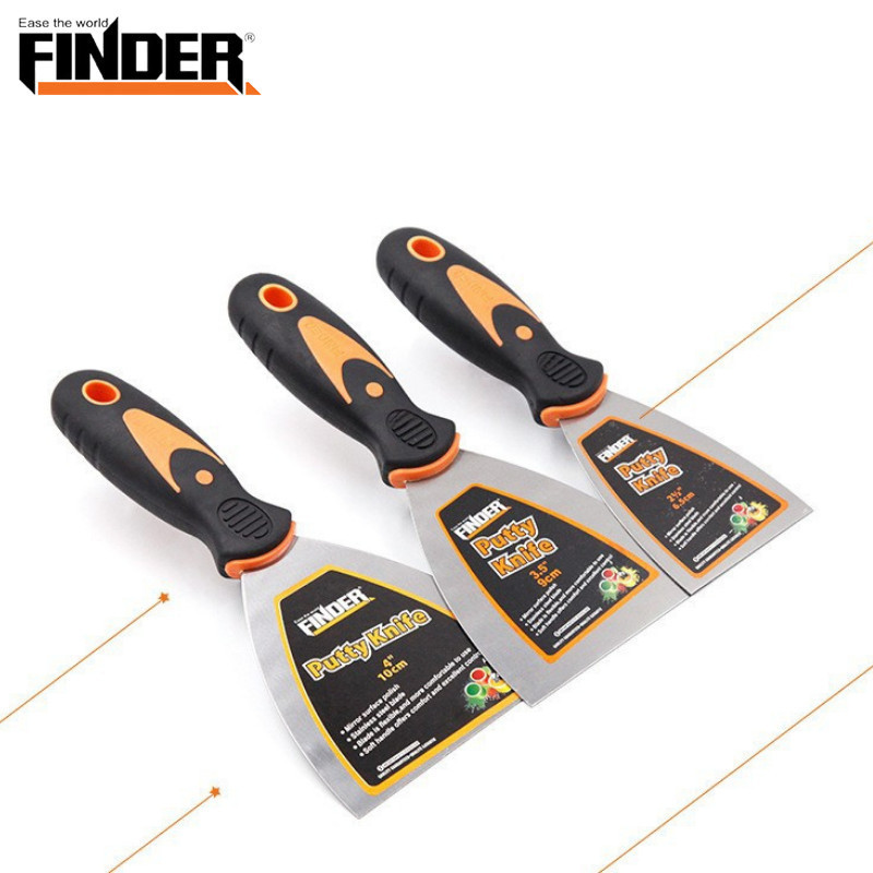 เกียงฉาบปูน FINDER ที่แซะ เกียงโป๊วสี เกียงขูดสี เกรียงสแตนเลส ขูดสี ไม่เป็นสนิมง่าย พร้อมส่ง