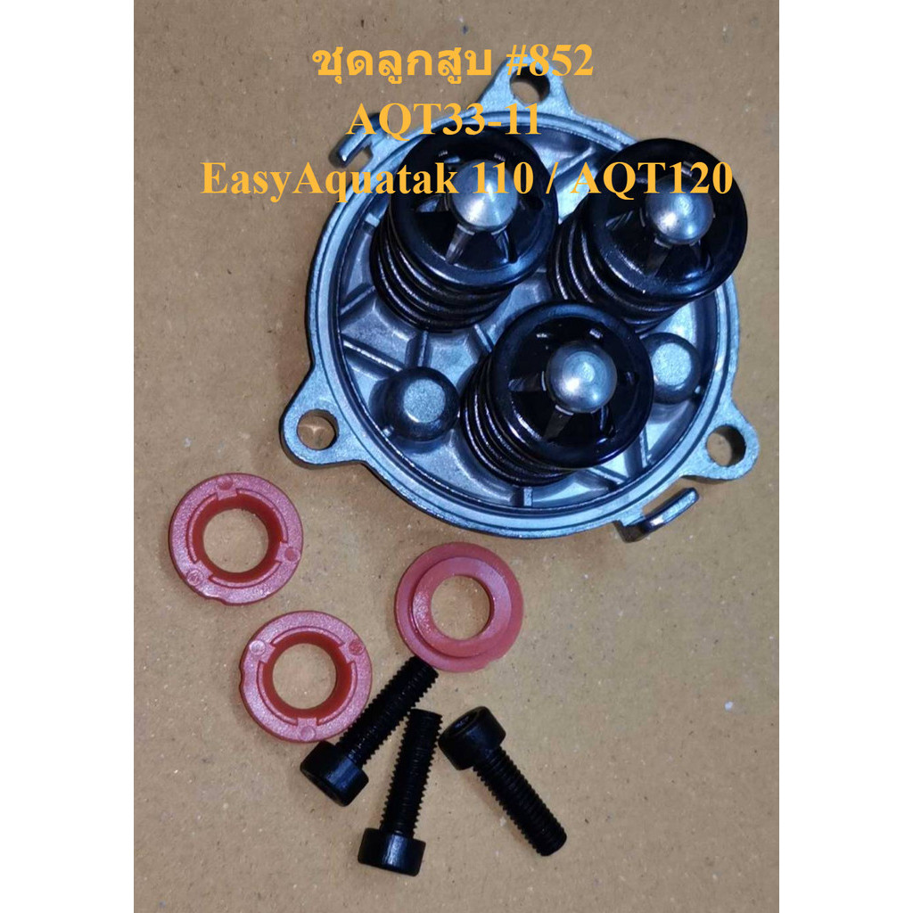 ชุดลูกสูบ #852 เครื่องฉีดน้ำแรงดันสูง AQT33-11 และ EasyAquatak 110 / AQT120 : Bosch