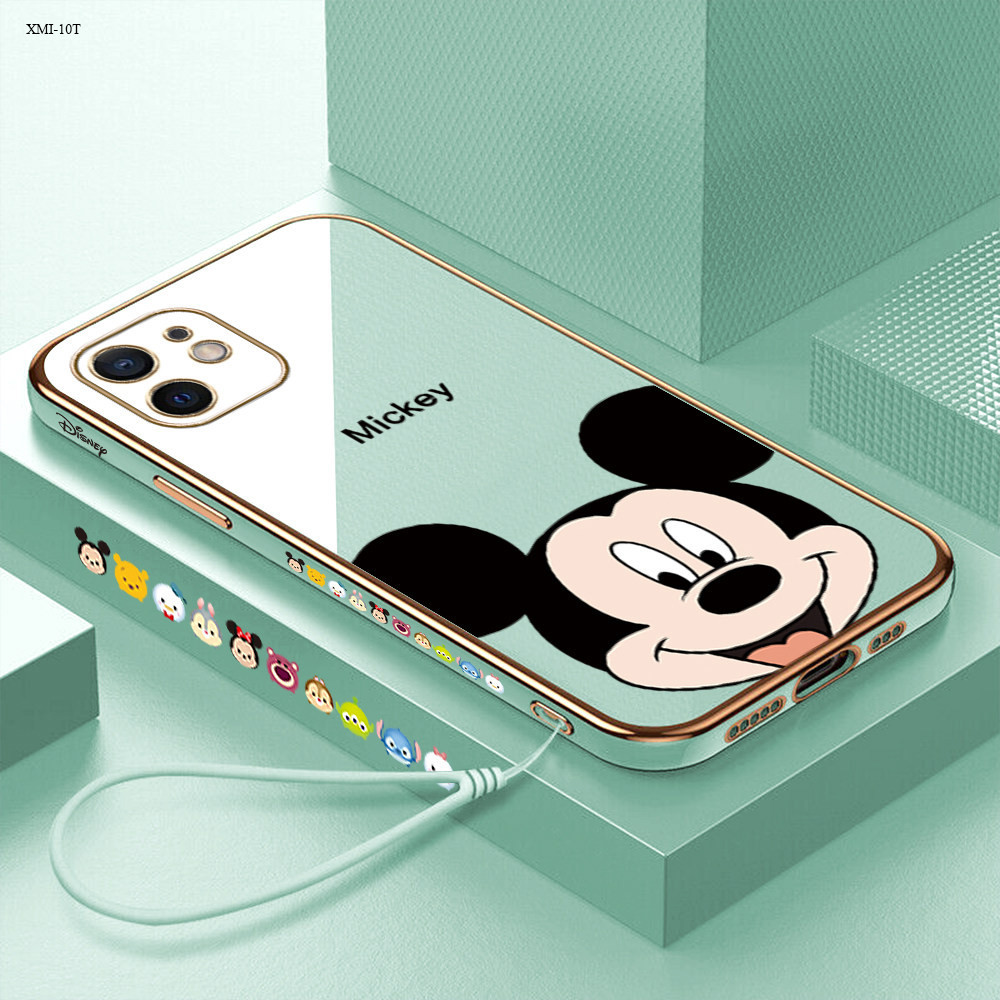 Xiaomi Mi 10T 12T 12 11 11T 8 9 13 Lite Pro NE 5G สำหรับ Electroplating TPU Case Mouse TPU เคสโทรศัพท์