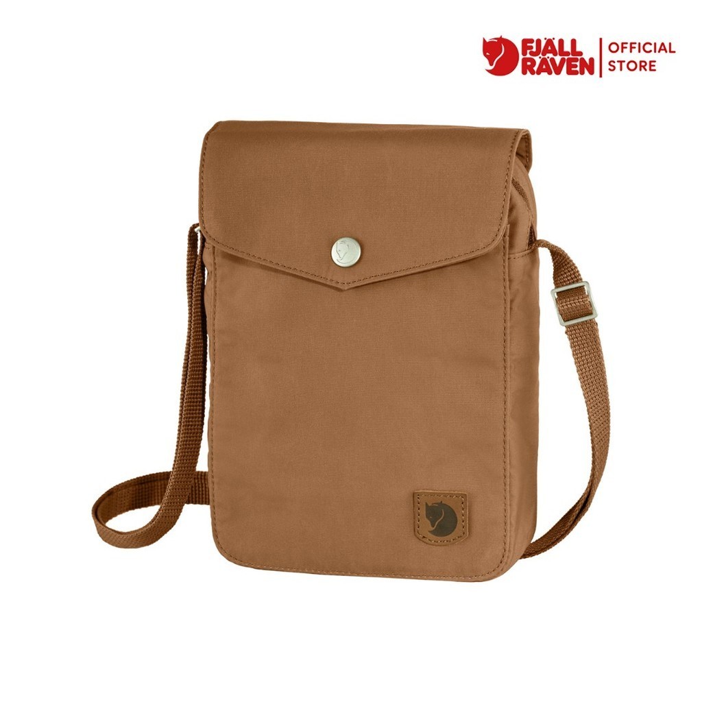 Fjallraven Greenland Pocket /กระเป๋า Crossbody Bag ใบเล็ก กระเป๋าสะพายข้าง เหมาะกับการเดินทางทุกวัน โลโก้หนัง