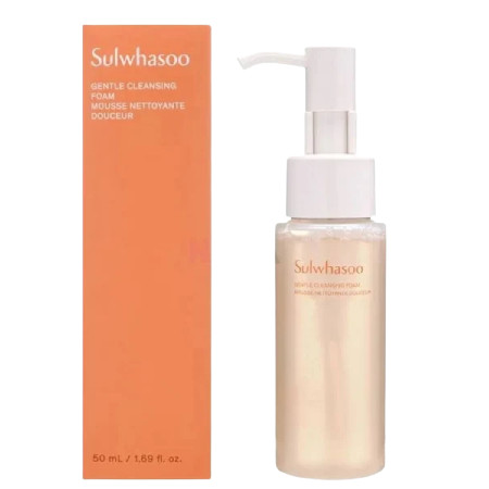 Sulwhasoo Gentle Cleansing Foam 50ml (New Package) สะอาดผิวหน้า