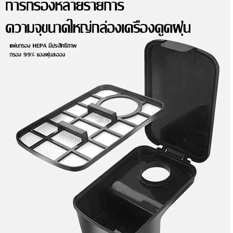 หุ่นยนต์ดูดฝุ่นถูพื้นอัตโนมัติ thumbnail 6