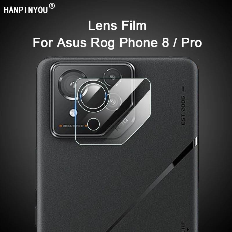 Rog โทรศัพท์ 9 Pro 9H 2.5D กระจกนิรภัยสําหรับ Asus ROG โทรศัพท์ 8 Pro Clear Ultra Slim ด้านหลังกล้อง