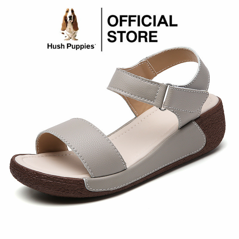 Hush Puppies รองเท้าโลฟเฟอร์ ส้นแบน แบบสวม สําหรับผู้หญิง
