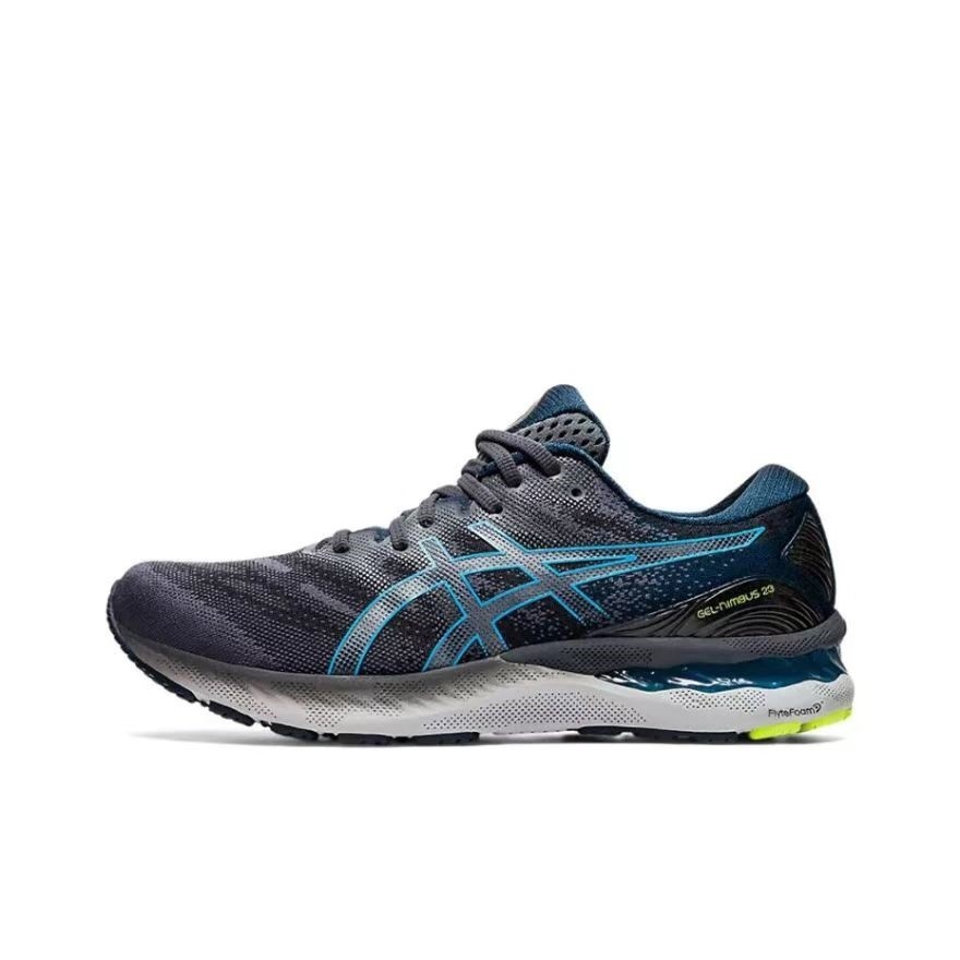 CS SPORT เคาน์เตอร์กล่องต้นฉบับใหม่ ASICS Spot GEL-NIMBUS 23 รองเท้ากันกระแทกสำหรับผู้ชายระบายอากาศ