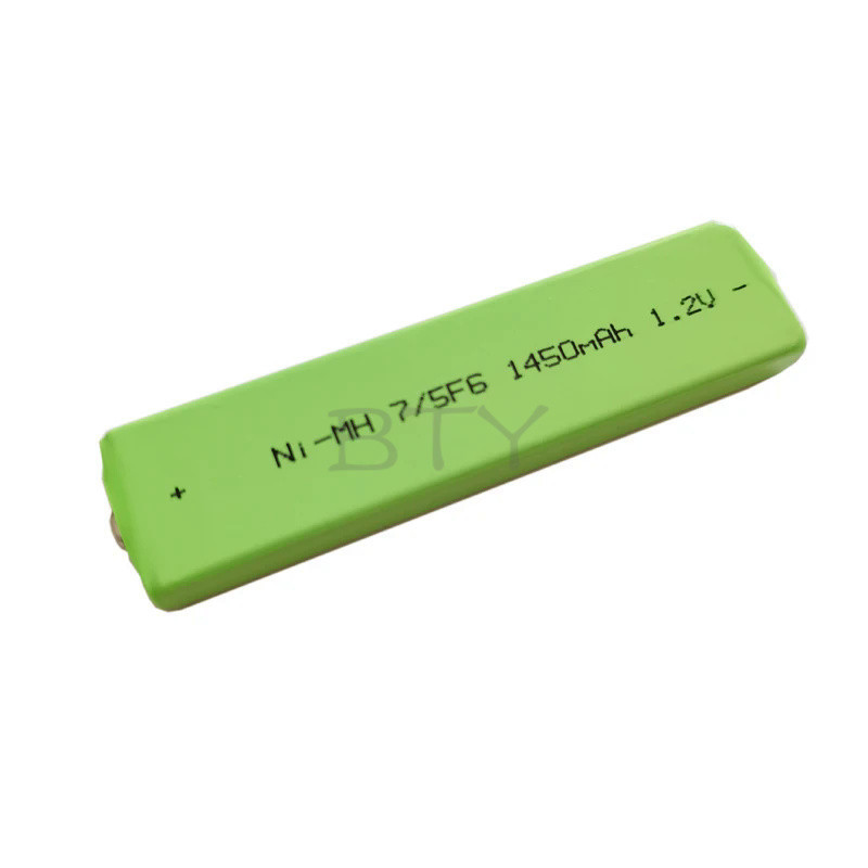 BTY 1.2V Ni-Mh rechargeable 7/5F6 battery 67F6 1450mAh 7/5 F6 Chewing Gum cell for Walkman MD CD cas