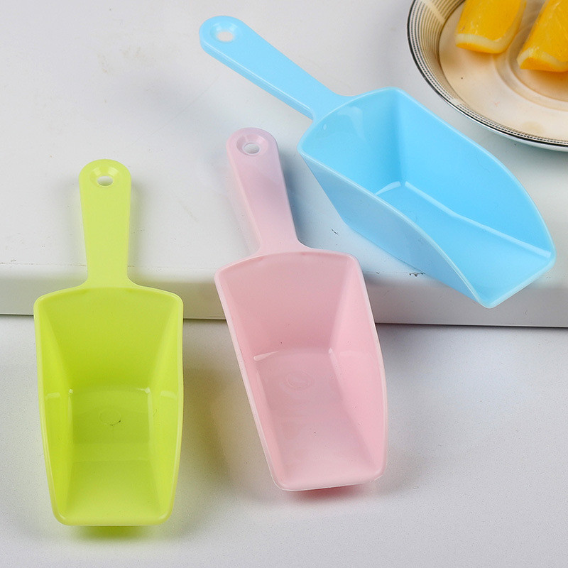 พร้อมส่ง พลั่วตักน้ําแข็ง พลาสติก แบบหนา