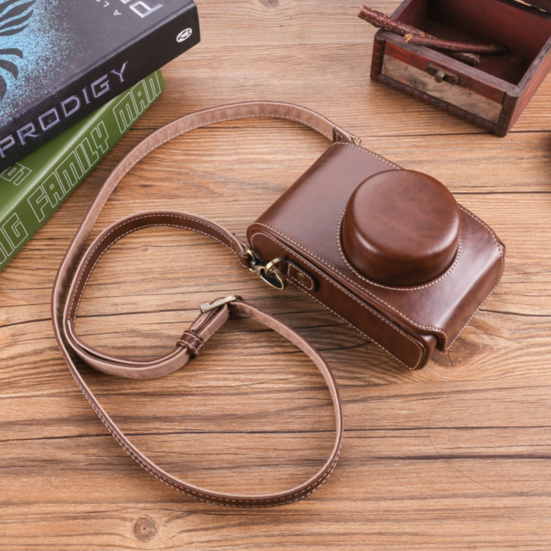 เคสกระเป๋าหนังใส่กล้อง สไตล์เรโทร สําหรับ Leica D-LUX DLUX7 Typ109 Fuji X100VI XE4 X30 X100S X100 Panasonic LX100m2 GF10 Canon M200