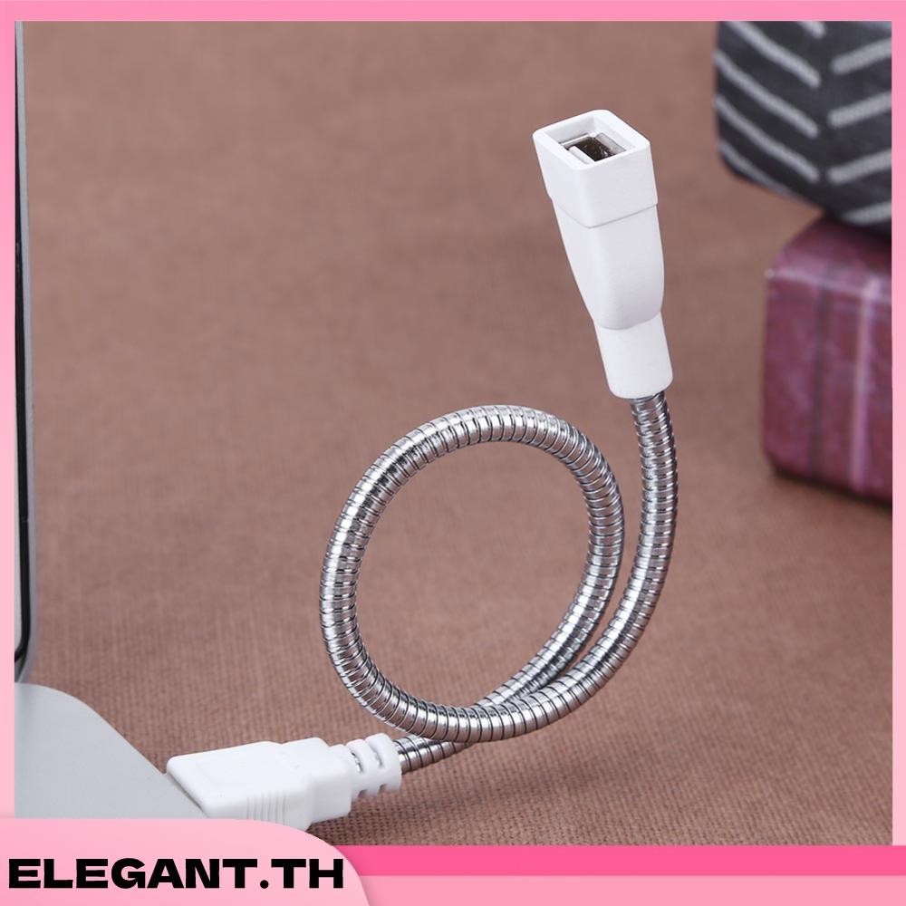 อะแดปเตอร์สายเคเบิลต่อขยาย USB ตัวผู้ เป็นตัวเมีย แบบโลหะ ยืดหยุ่น ราคา ถูกที่สุด ดีลบีเคเค แกลเลอรีภาพที่ 5