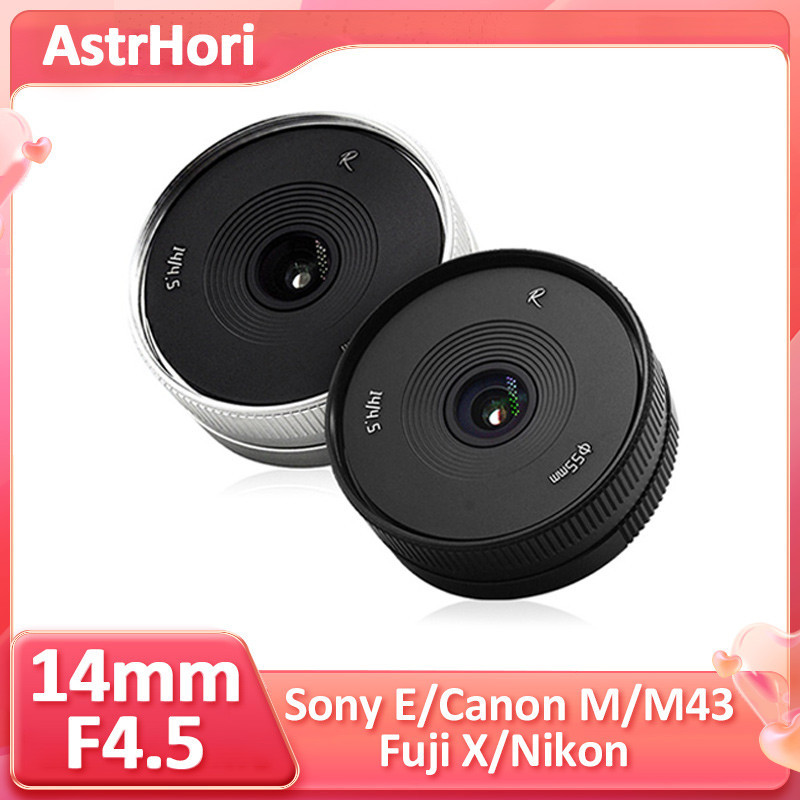 Astrhori 14mm F4.5 APS-C เลนส์โฟกัสมุมกว้างพิเศษ สําหรับ Sony E Nikon Z Fuji X XF Canon M EF-M M43 A6000 A6300 XT4