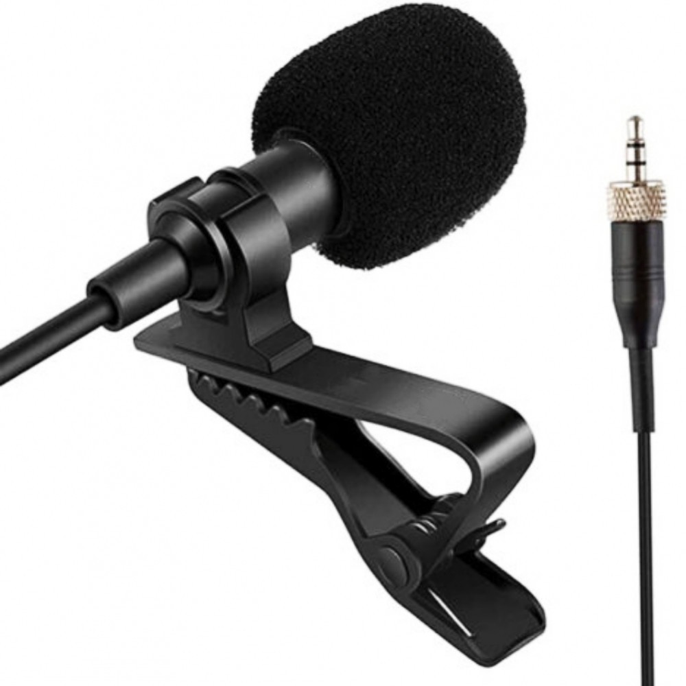 ไมโครโฟน สีดํา ถอดออกได้ สําหรับ Sennheiser Lapel Clip ราคา ถูกที่สุด ดีลบีเคเค แกลเลอรีภาพที่ 5