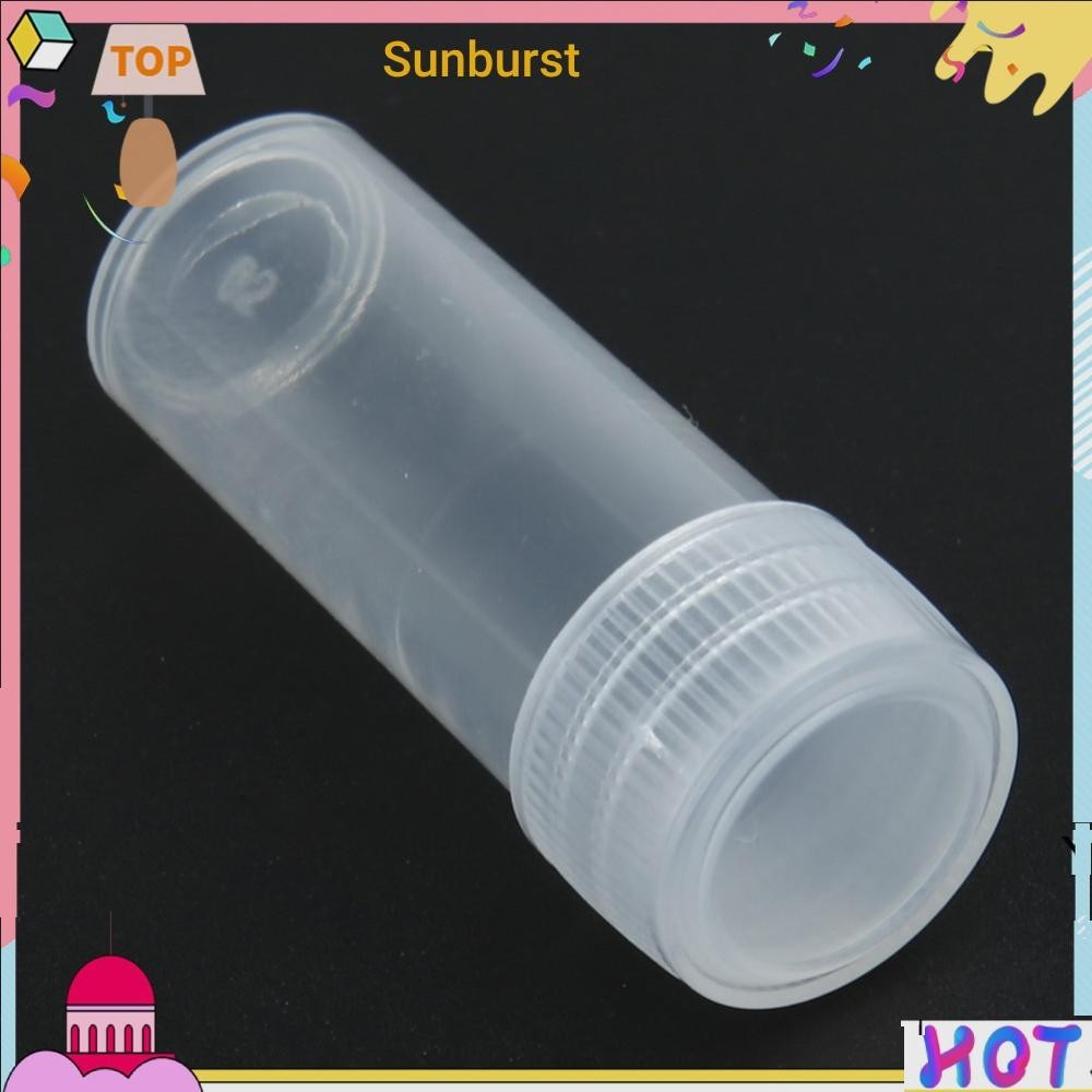 [Sunburst11.th] ขวดพลาสติก ขนาดเล็ก 5 มล. 5 กรัม 50 ชิ้น
