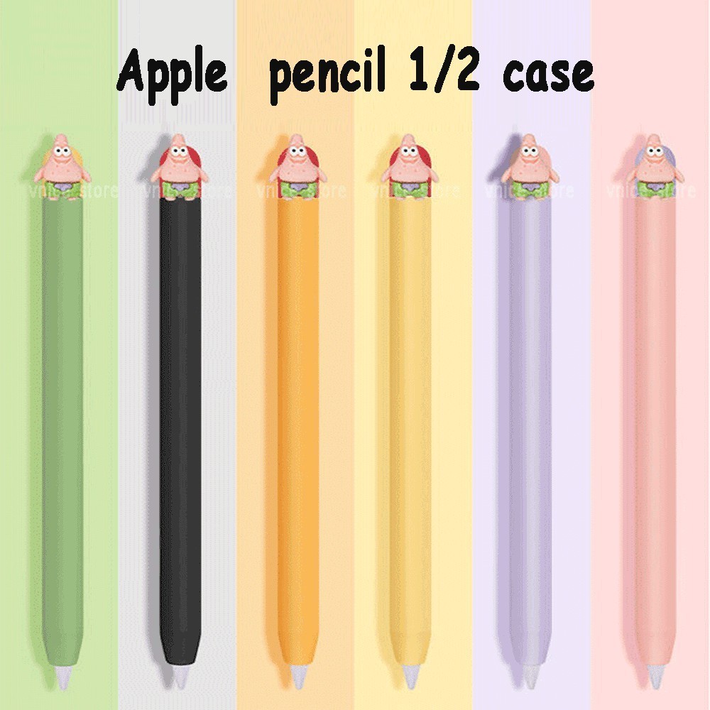 เคสซิลิโคนนิ่ม ลายการ์ตูนน่ารัก สําหรับ Apple Pencil 2 1