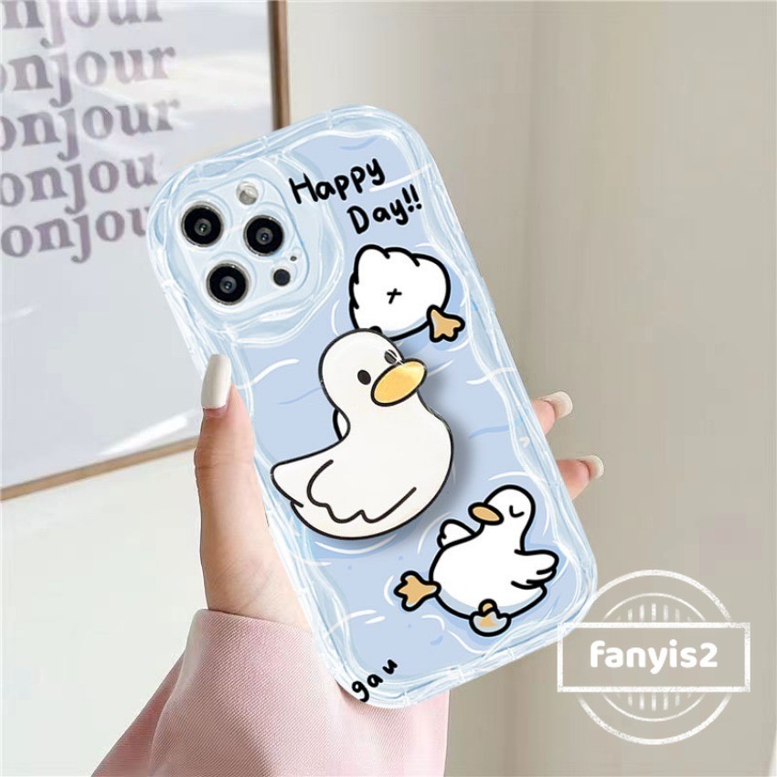 Huawei Nova 5T 7i P 50 40 30 Pro Mate 50 40 30 Pro Huawei Nova 8se 8i การ์ตูนน่ารัก เป็ดว่ายน้ํา เคสโทรศัพท์ นุ่ม ป้องกัน ฝาหลัง - รูปที่ 4