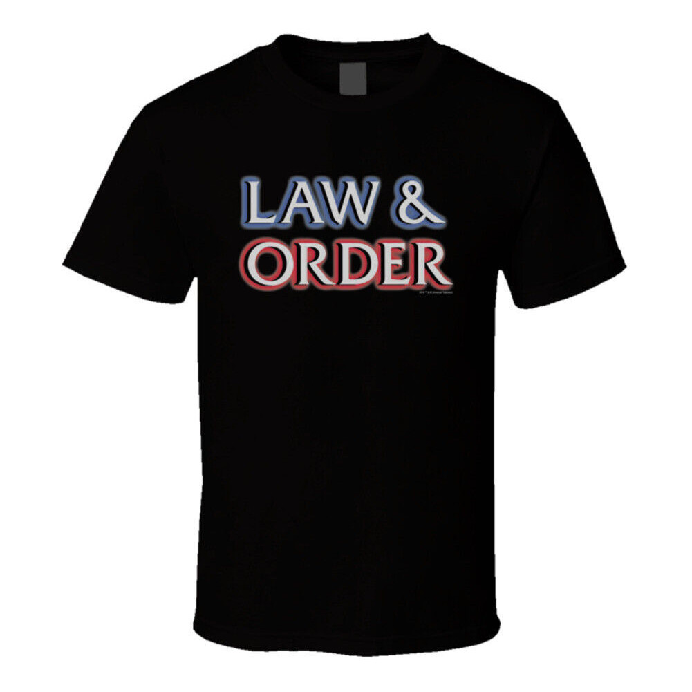 เสื้อยืดละครทีวี Law And Order 90S