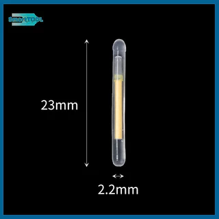Utzn> ใหม่ แท่งไฟเรืองแสงในที่มืด 2.2-4.5 มม. สําหรับตกปลากลางคืน 50 ชิ้น ต่อล็อต