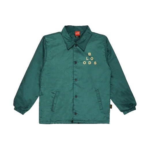 Bloods Jacket Coach Dreleck Green