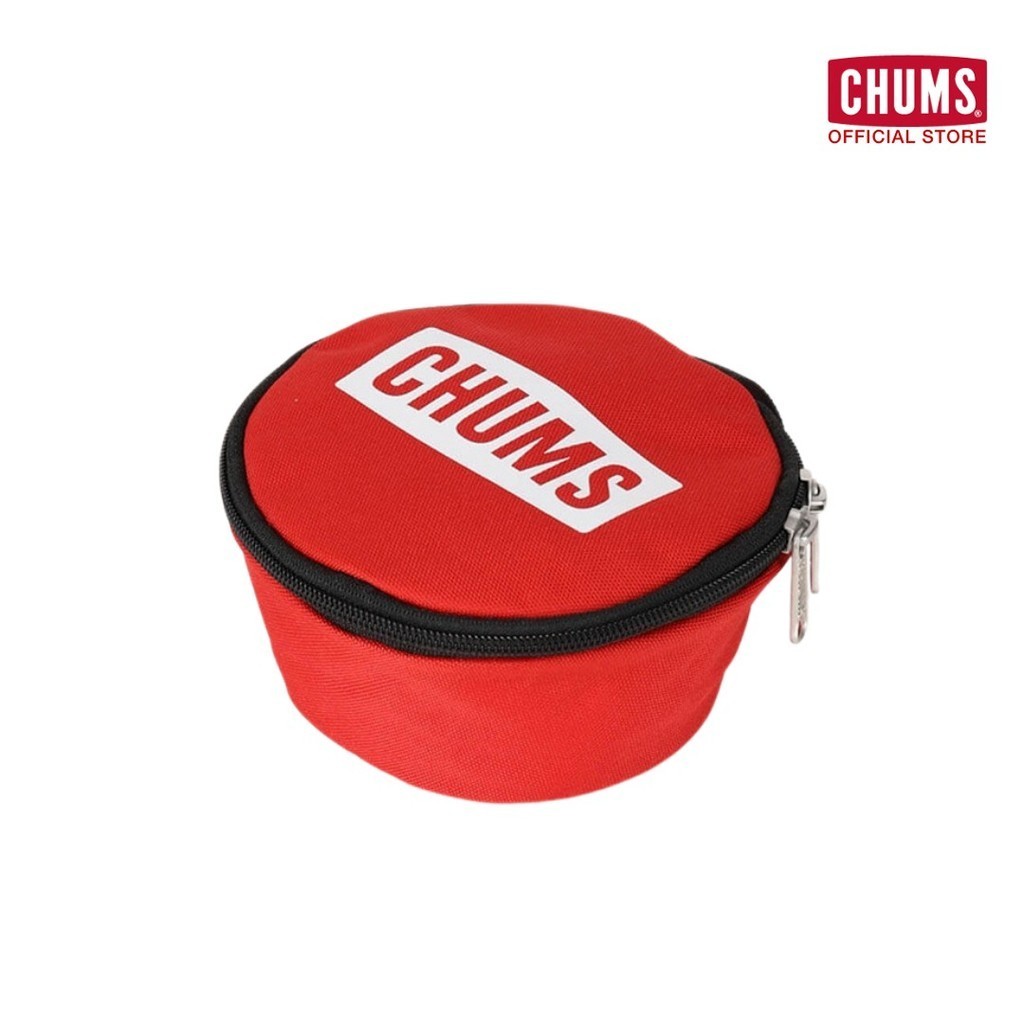 CHUMS Logo Sierra Cups Case 320ml/ เคสสำหรับใส่ถ้วยsierra  เคสอุปกรณ์ครัว อุปกรณ์แคมป์ปิ้ง ชัมส์