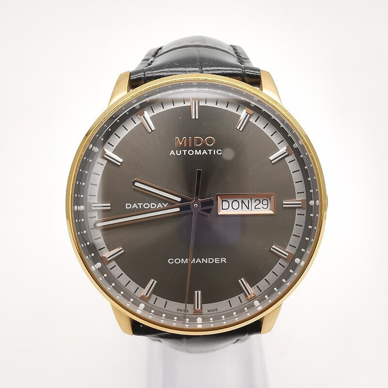 Mido Commander Seriesm016.430.36.061.80 นาฬิกาข้อมือ เส้นผ่าศูนย์กลาง 40 มม. สําหรับผู้ชาย
