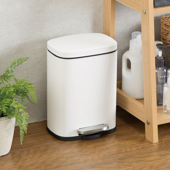 NITORI 5L RECTANGLE SOFT-CLOSE TRASH CAN
