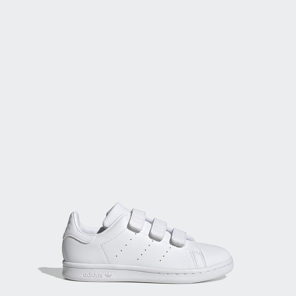 adidas ไลฟ์สไตล์ รองเท้า Stan Smith เด็ก สีขาว FX7535