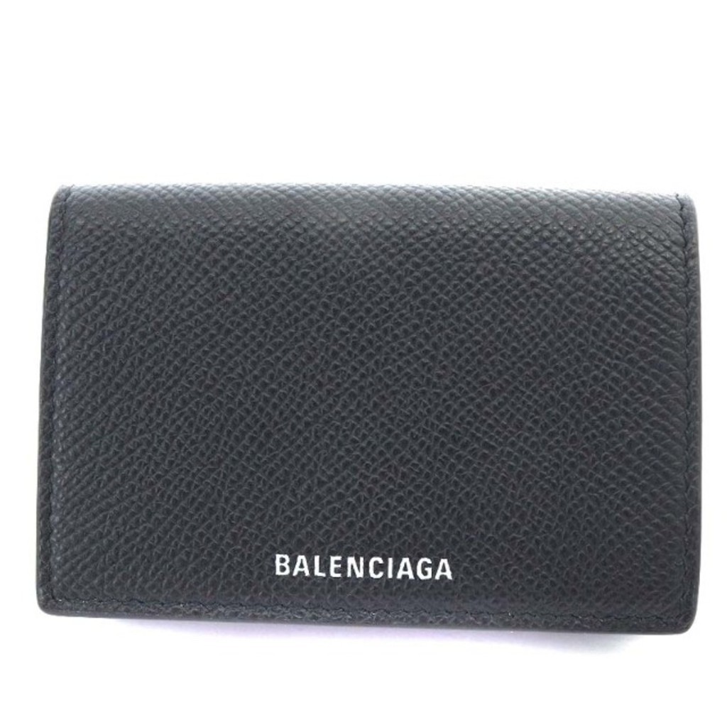 Balenciaga Ville กระเป๋าสตางค์ ขนาดเล็ก สีดํา 558208 ส่งตรงจากญี่ปุ่น มือสอง
