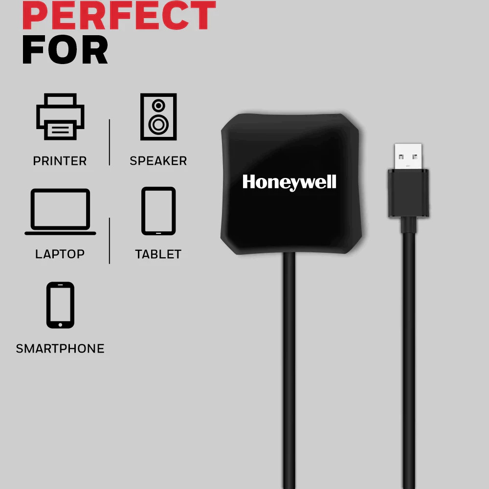 HONEYWELL MOMENTUM 4 PORT USB 3.0 HUB รองรับ 4 พอร์ตใช้งานพร้อมกัน ความเร็วสูงสุด 5Gbps