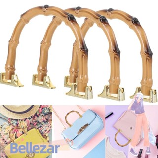 จับกระเป๋าไม้ไผ่เบลล์ซาร์ พร้อมหูหิ้วกระเป๋าไม้ไผ่ที่ถอดออกไ…