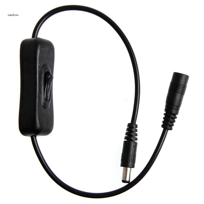 Iny สําหรับ DC 5 5x2 1 มม.ชายหญิงปลั๊กสําหรับ DC Power Extension สาย Swi
