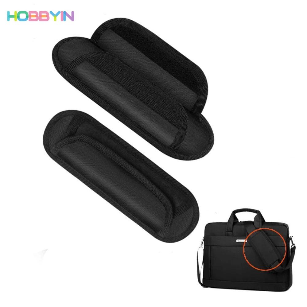 HOBBYIN แผ่นรองเบาะสายคล้องไหล่,แผ่นรองไหล่สากลทดแทนที่ทนทาน,กระเป๋าใส่คอมพิวเตอร์สําหรับเดินทางระบายอากาศแผ่นรองบรรเทาไหล่ลื่น