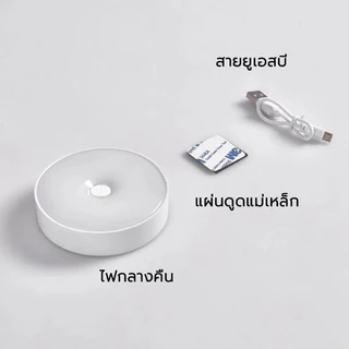 🔥 เตรียมจัดส่งจากประเทศไทย 🔥โคมไฟหัวเตียง ไฟled ไฟติดห้องนอน ชาร์จผ่านusb ยึดผนังด้วยแม่เหล็ก ชาร์จ