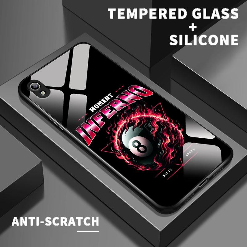 เหมาะสำหรับ VIVO Y91C Y91 Y91i Y93 Y90 Y9s กรณีโทรศัพท์ใหม่เคส Fashions Eight Ball 8-ball