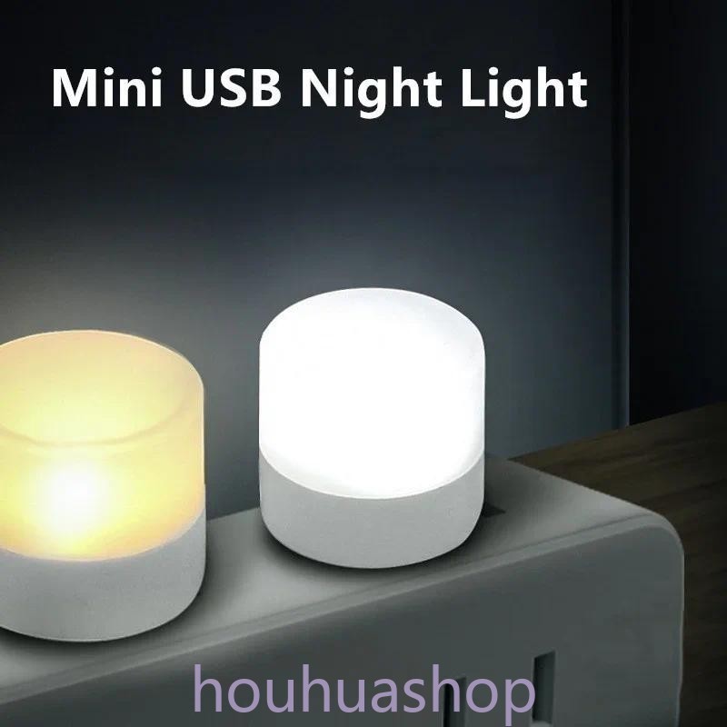 พร้อมส่ง โคมไฟอ่านหนังสือ LED ทรงกลม ขนาดเล็ก ชาร์จ USB