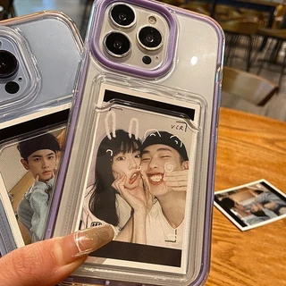 3 in 1 ผู้ถือบัตรกระเป๋าสตางค์กรอบที่ถอดออกได้สำหรับ For iPhone 11 16 15 Pro Max 13 12 Pro Max 14 6 7 8 Plus X XS Max XR