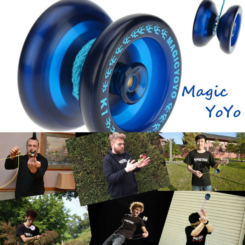 พร้อมส่ง🚗 โยโย่ Magic Yoyo โยโย่มหัศจรรย์ แบริ่งกับสายปั่นสําหรับเด็ก ของเล่นเมจิก