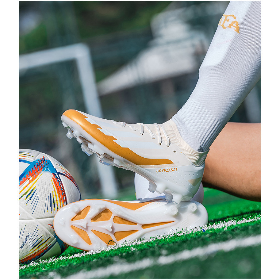 2024 ใหม่ฟุตบอลโลก Messi FG soccer Boots รองเท้าฟุตบอลเดียวกันผู้ใหญ่เด็กสตั๊ดรองเท้ากีฬาการฝึกอบรมกลางแจ้งขนาด 35 ~ 45