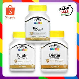 📢พร้อมส่ง 🔔 21st Century Biotin