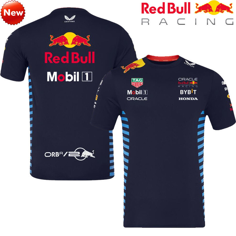 2024 ใหม่ F1 ชุดแข่ง + F1 Racing 2024 F1 ทีม Jersey + ฤดูร้อนผู้ชายและผู้หญิงเสื้อยืดแขนสั้น