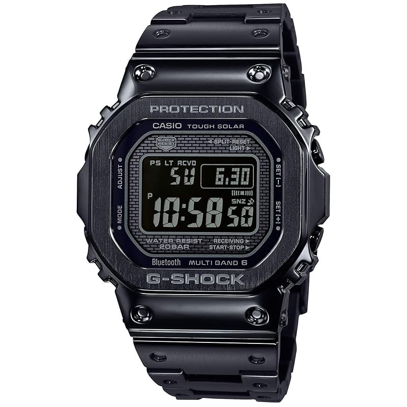 [ส่งตรงจากญี่ปุ่น】Casio] นาฬิกาข้อมือ G-Shock [ของแท้จากญี่ปุ่น] วิทยุสื่อสาร โลหะ พลังงานแสงอาทิตย์ Gmw-B5000Gd-1Jf สําหรับผู้ชาย สีดํา
