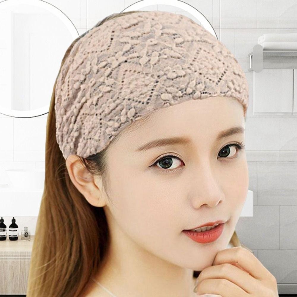 กลับ2ชีวิต ตาข่ายดอกไม้คาดศีรษะ,ลื่นกลวงลูกไม้ ชม. วงการบิน,แฟชั่นผมห่วงผ้าโพกศีรษะสไตล์เกาหลีกว้างด้านหัวห่อพรรค - รูปที่ 3