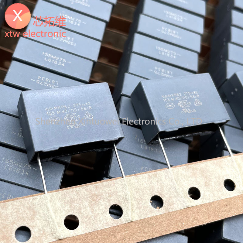5 ชิ้น/ล็อต MKP62 155K 1.5UF 275V 305V 275VAC 155K ตัวเก็บประจุฟิล์มโพรพิลีน P = 22.5 มม.