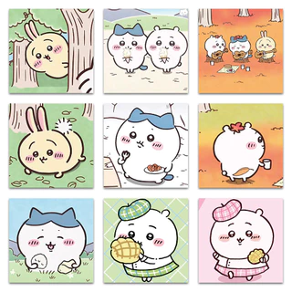 สติกเกอร์ ลายการ์ตูน Chiikawa สําหรับตกแต่งสมุดโน้ต DIY